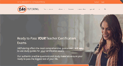 Desktop Screenshot of 240tutoring.com